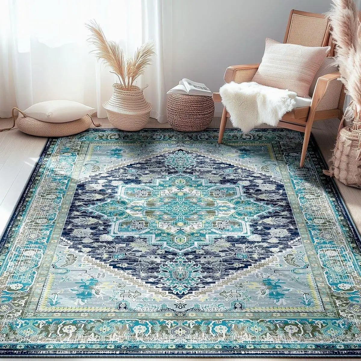 Zmywalny dywan boho Sahara | Ormexis