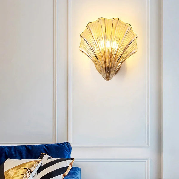 Art Nouveau Shell Wall Sconce | Ormexis