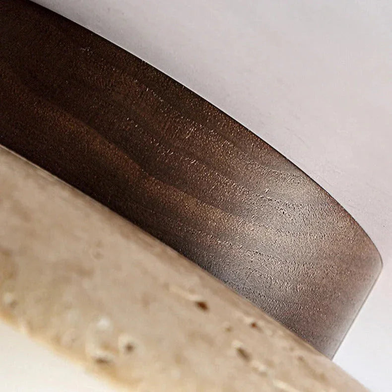 Stone Disc Flush Ceiling Light | Ormexis