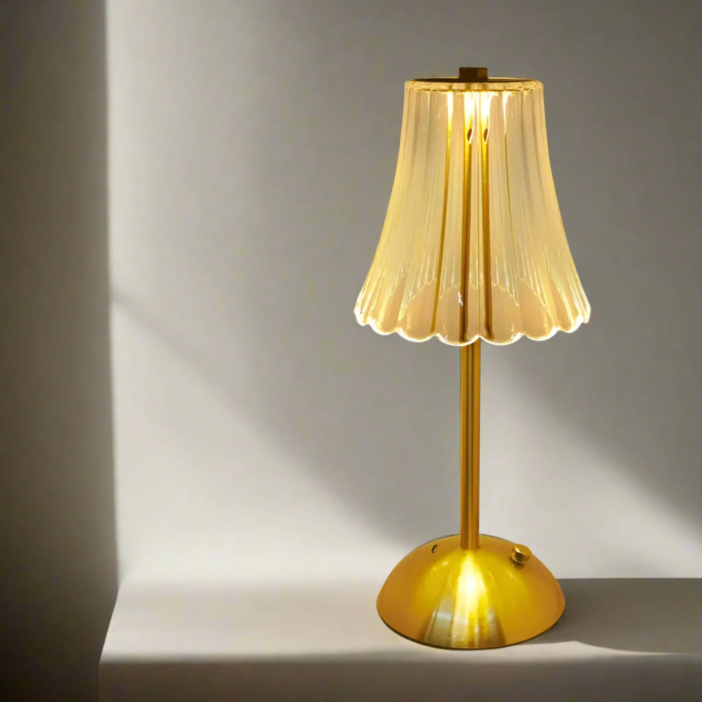 Stolní lampa z prizmatického skla | Ormexis