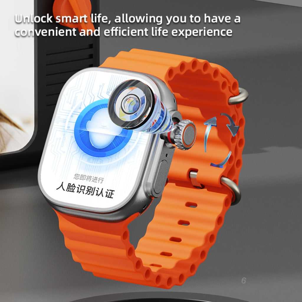 S9 Ultra 4G Smartwatch With AMOLED Display And Rotating Camera For Seamless Connectivity