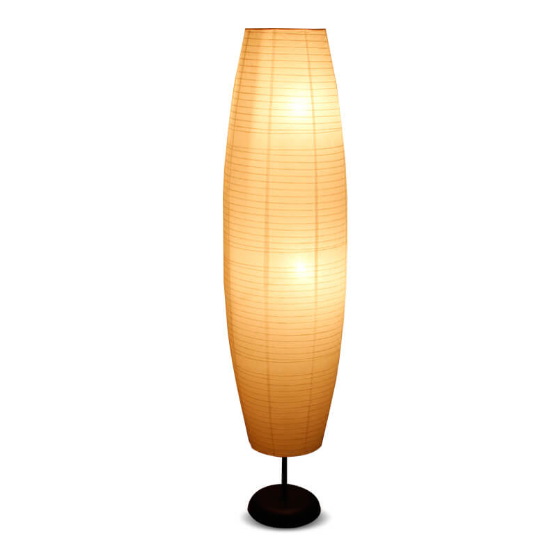 Lampadaire colonne en papier de riz | Ormexis