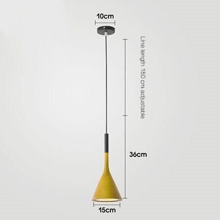 Lampa suspendată minimalistă Liora cu cablu reglabil pentru orice spațiu