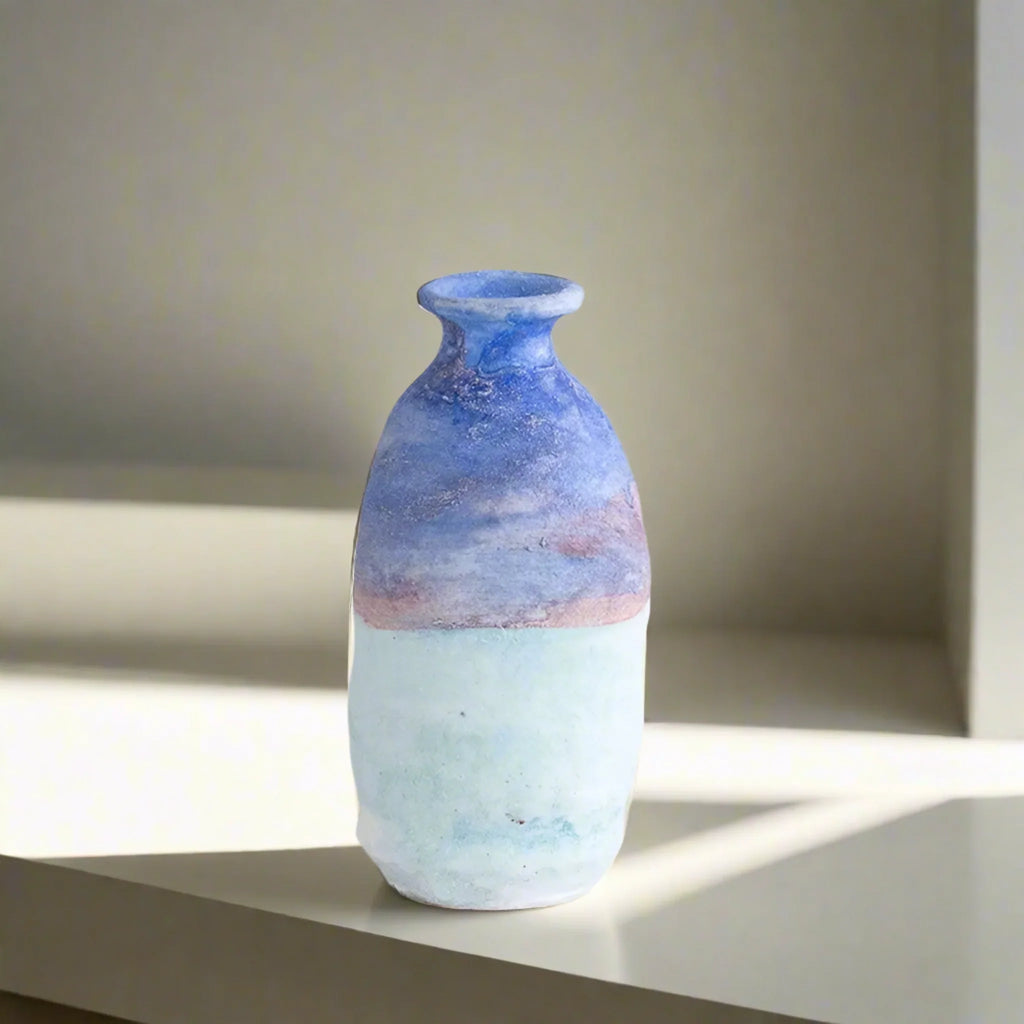 Sky Wash Ceramic Vase | Ormexis