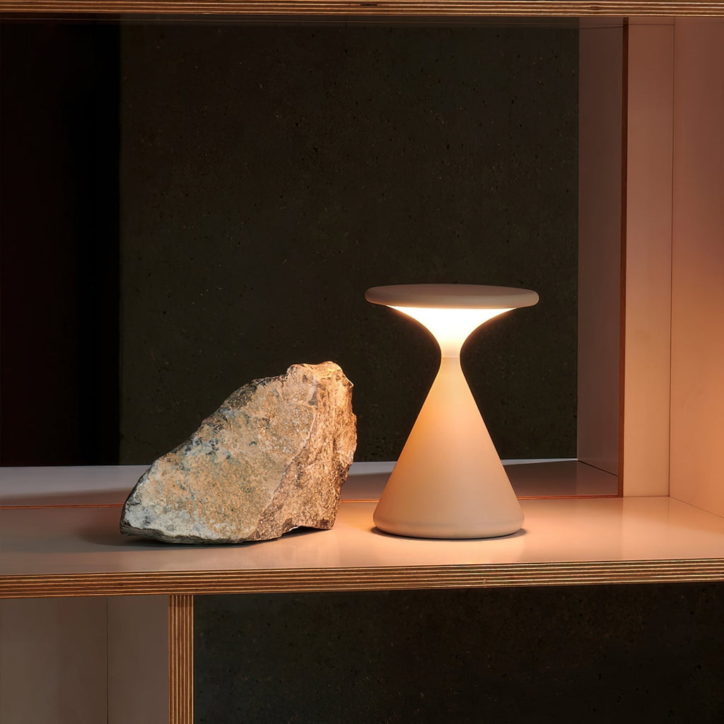 Sculptural Cone Table Lamp | Ormexis