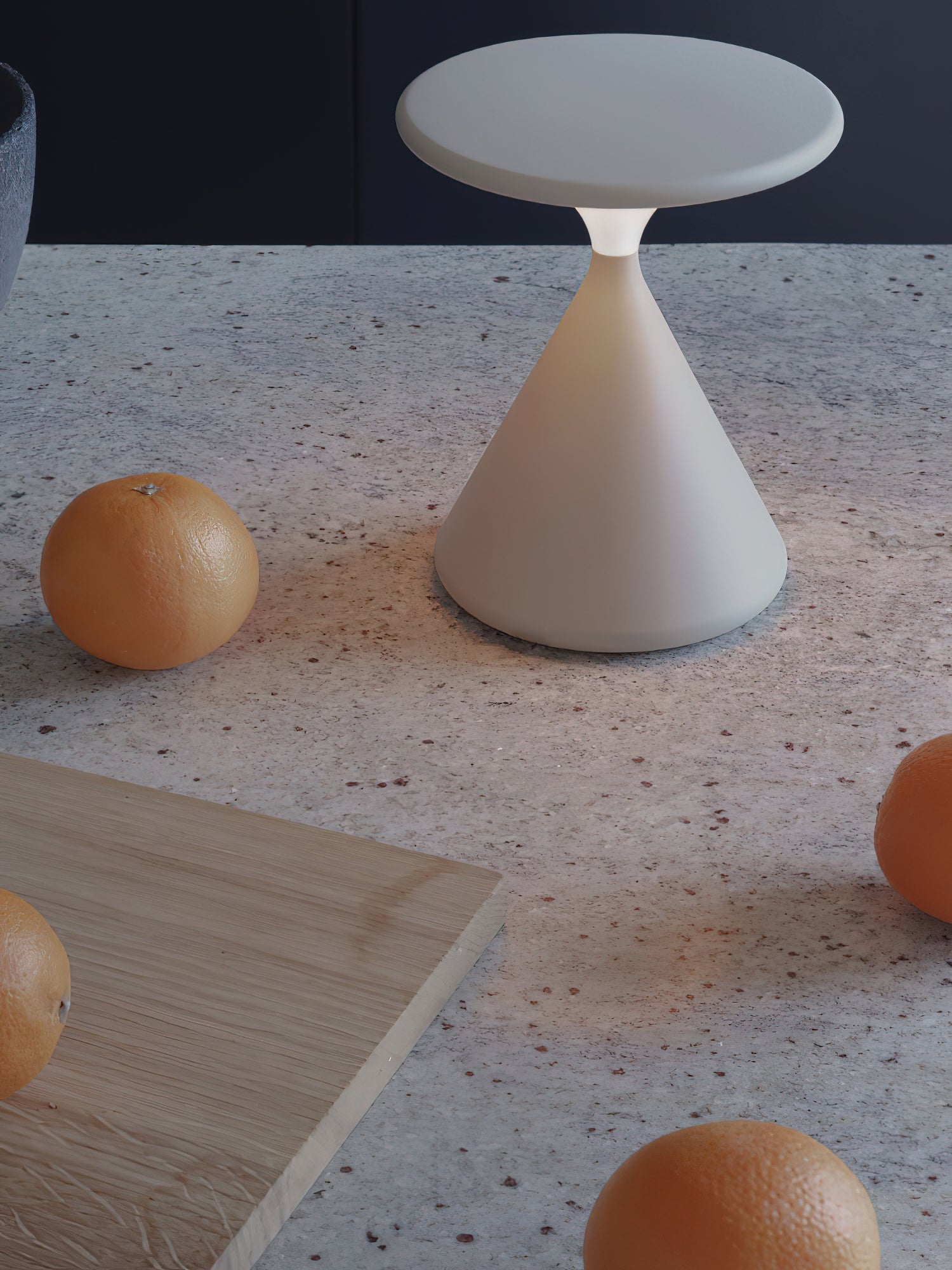 Sculptural Cone Table Lamp | Ormexis