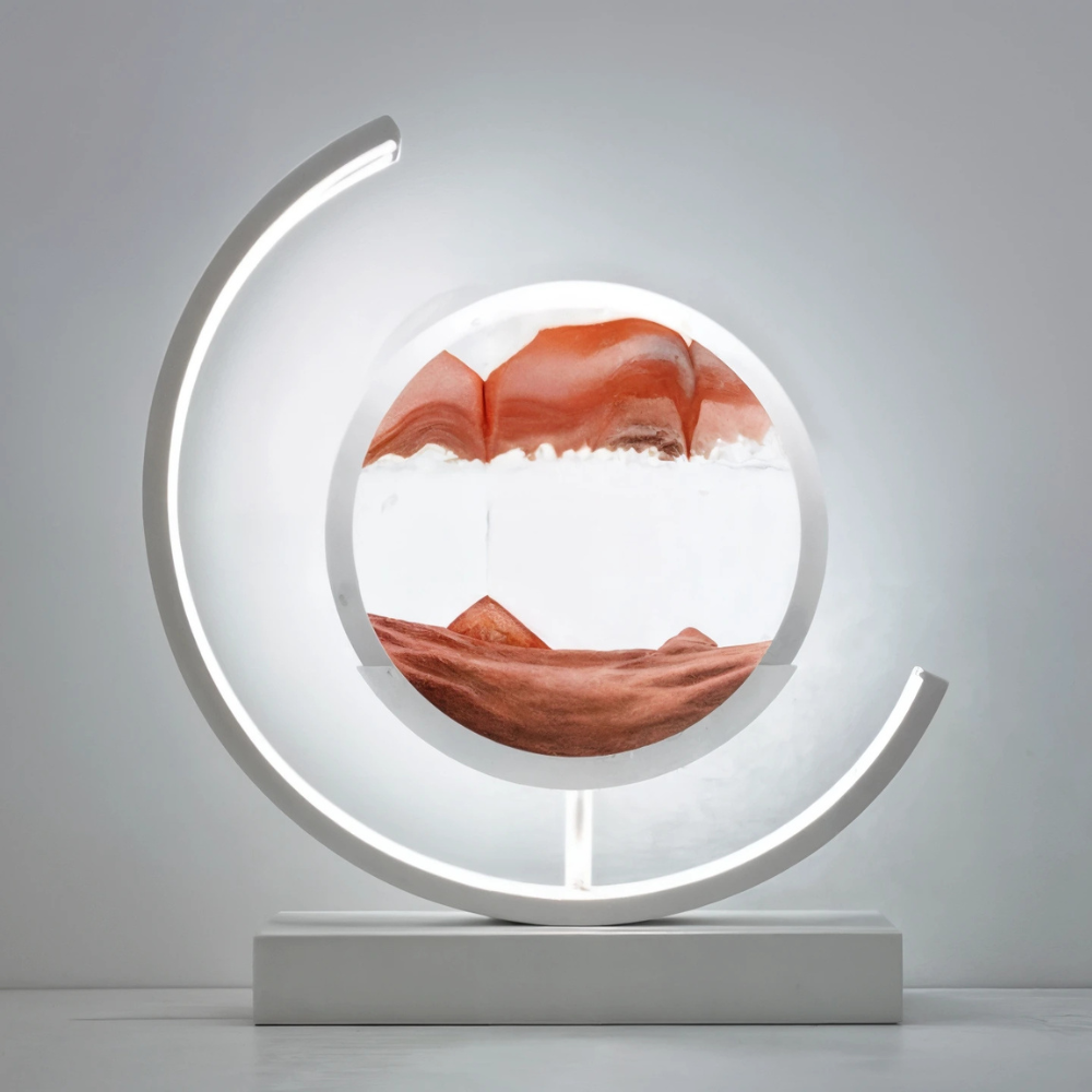 Sands Of Time Table Lamp With LED Soft Ambient Glow