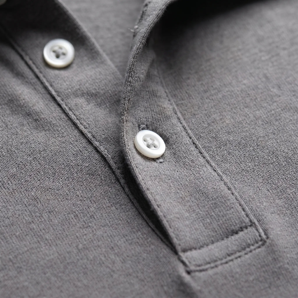 Langærmet Polo Shirt - Arbejdsdagsstil - Ormexis
