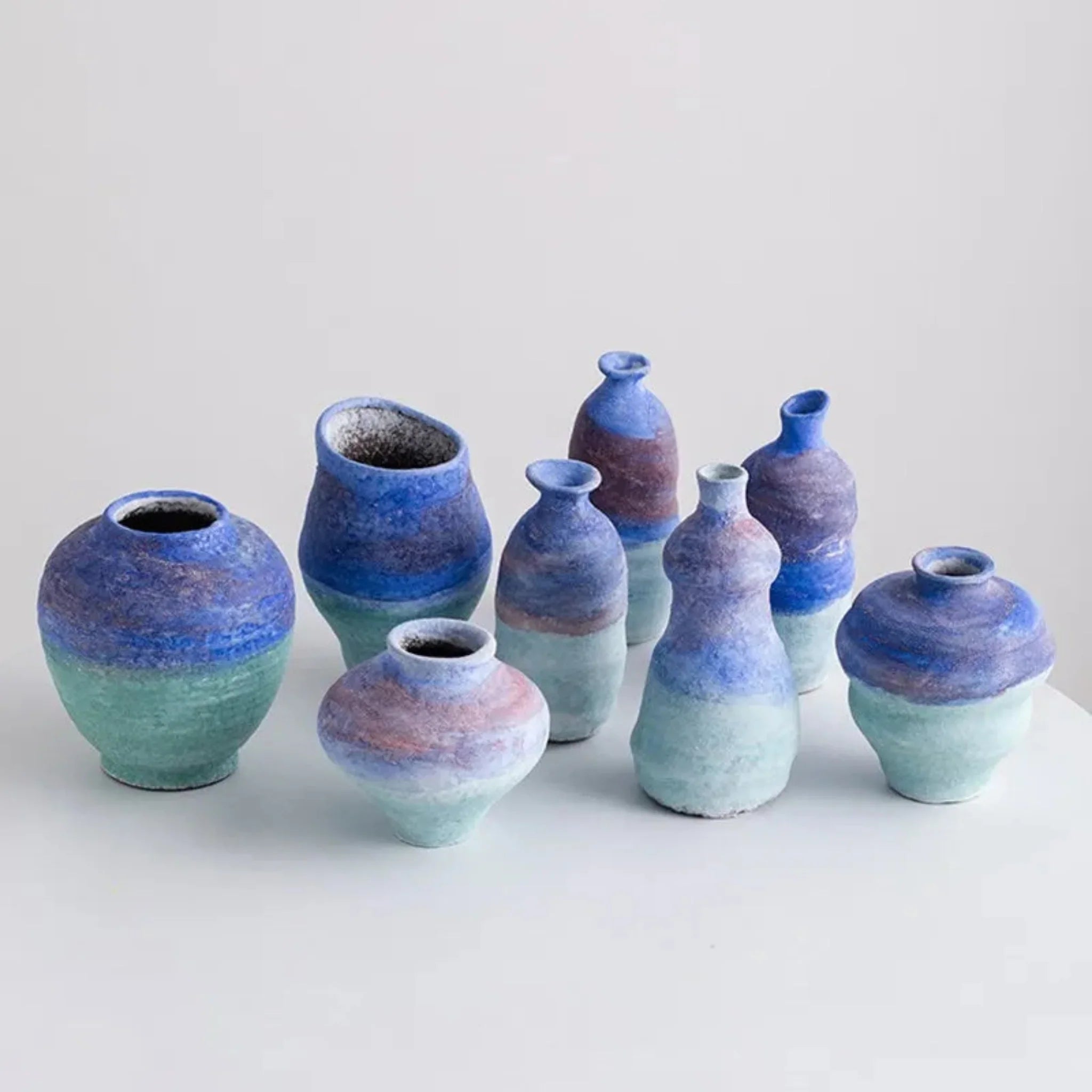 Sky Wash Ceramic Vase | Ormexis