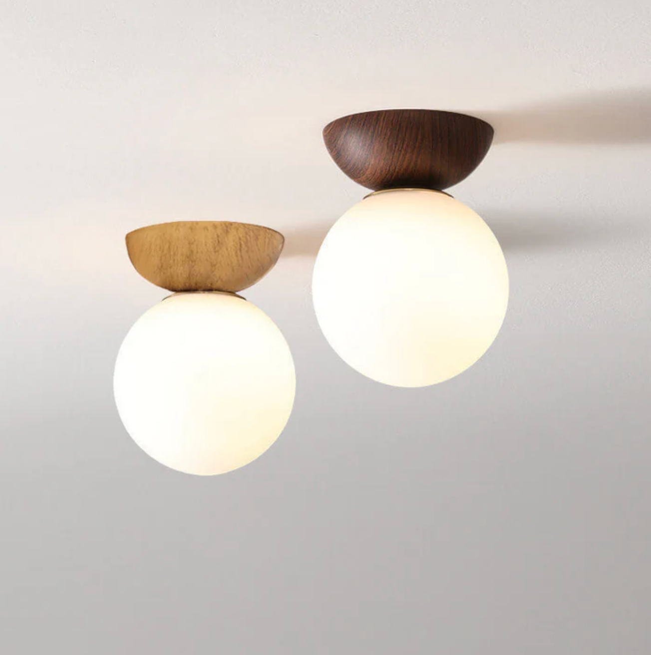 Plafonnier affleurant Hinoki Luna | Ormexis