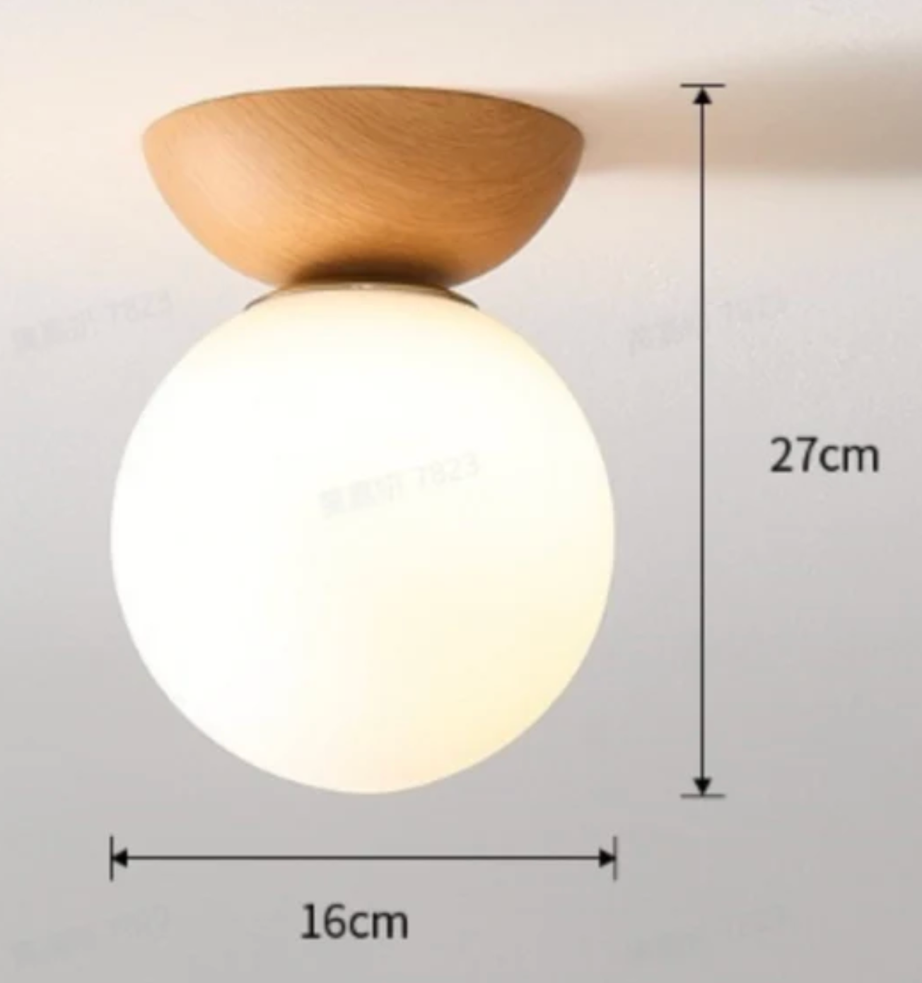Plafonnier affleurant Hinoki Luna | Ormexis
