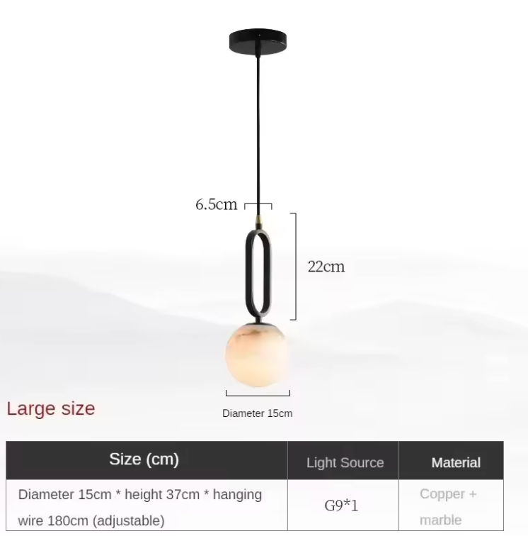 Vale Opaline Pendant Light | Ormexis