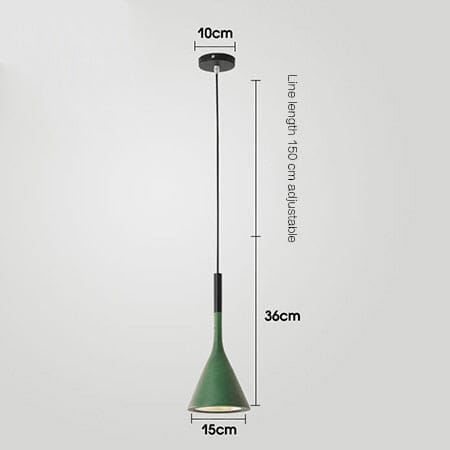 Lampa suspendată minimalistă Liora cu cablu reglabil pentru orice spațiu