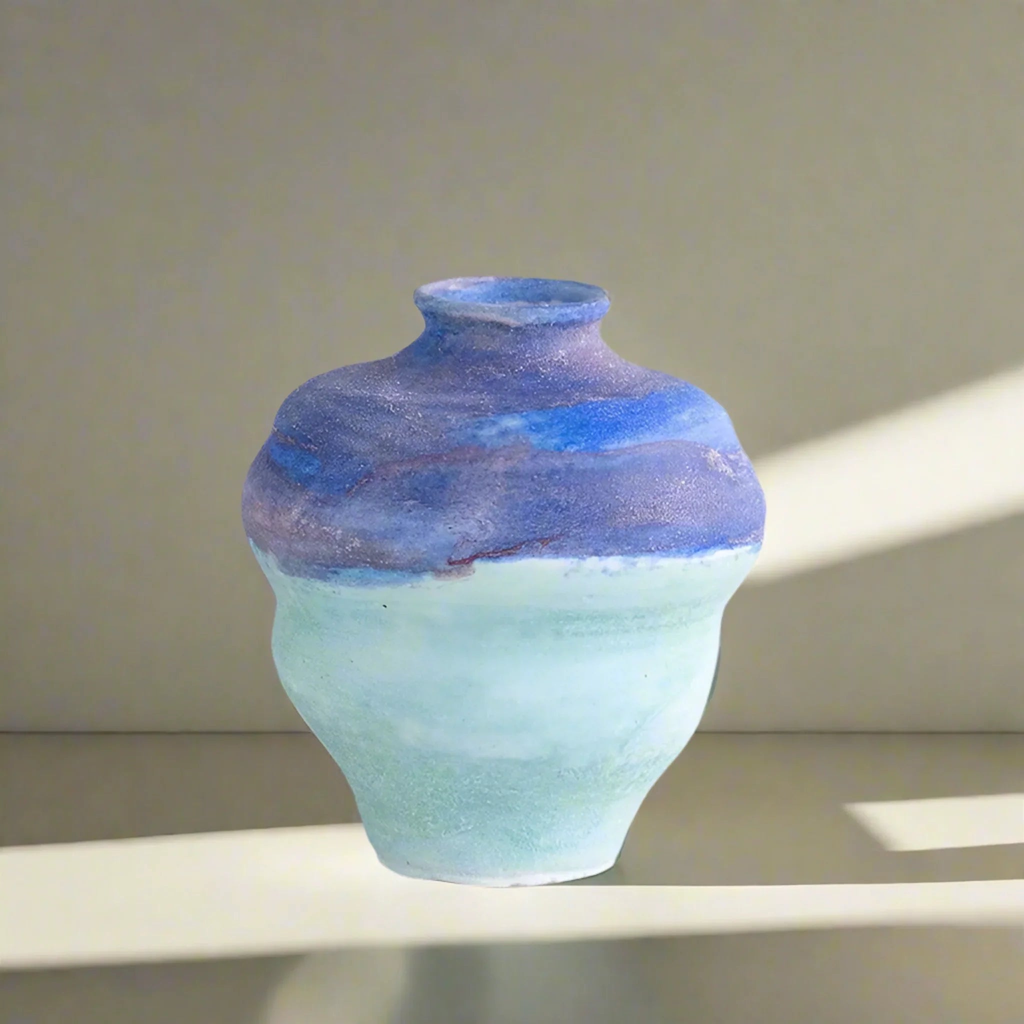 Sky Wash Ceramic Vase | Ormexis
