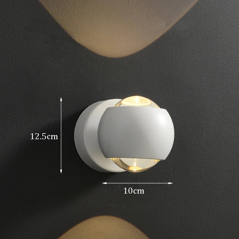 Zenith Brass Orb Sconce | Ormexis