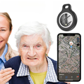Localizzatore GPS SecureTrack per anziani con design impermeabile e aggiornamenti in tempo reale