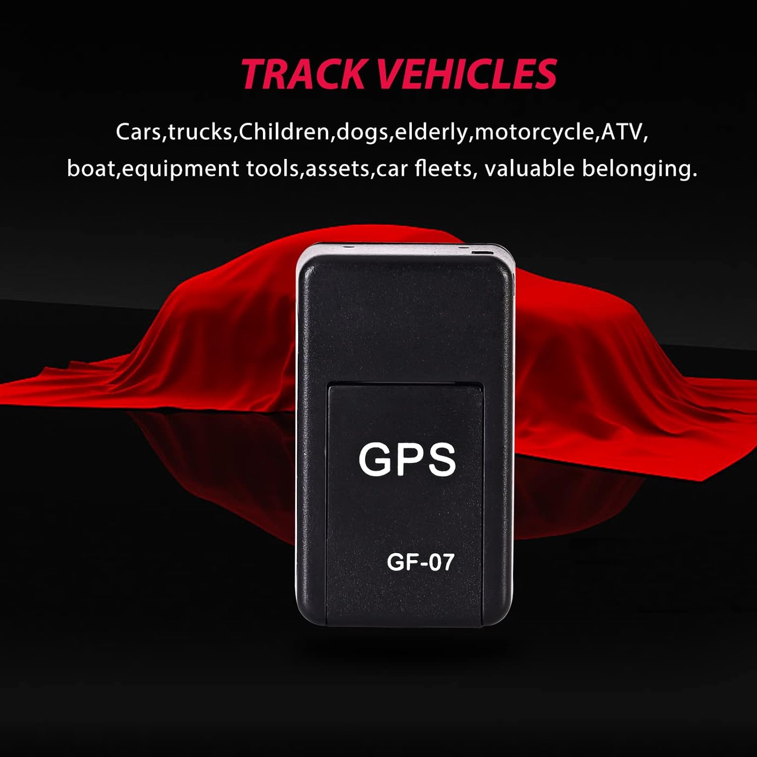 SecureTrack kompakt GPS-tracker til biler med magnetisk beslag til overvågning i realtid