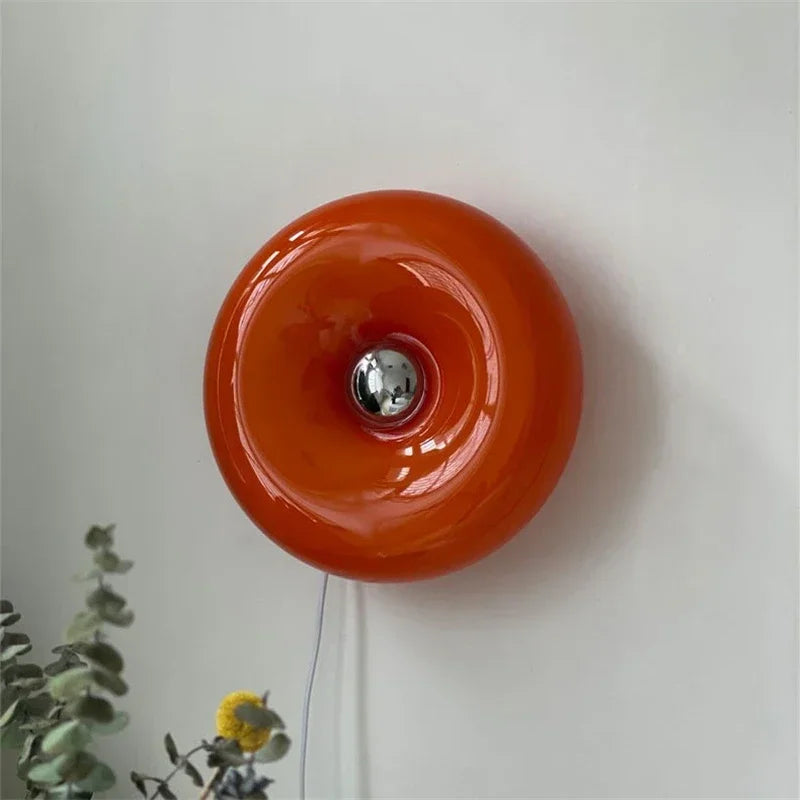 Glänzende Donut-Tischleuchte | Ormexis