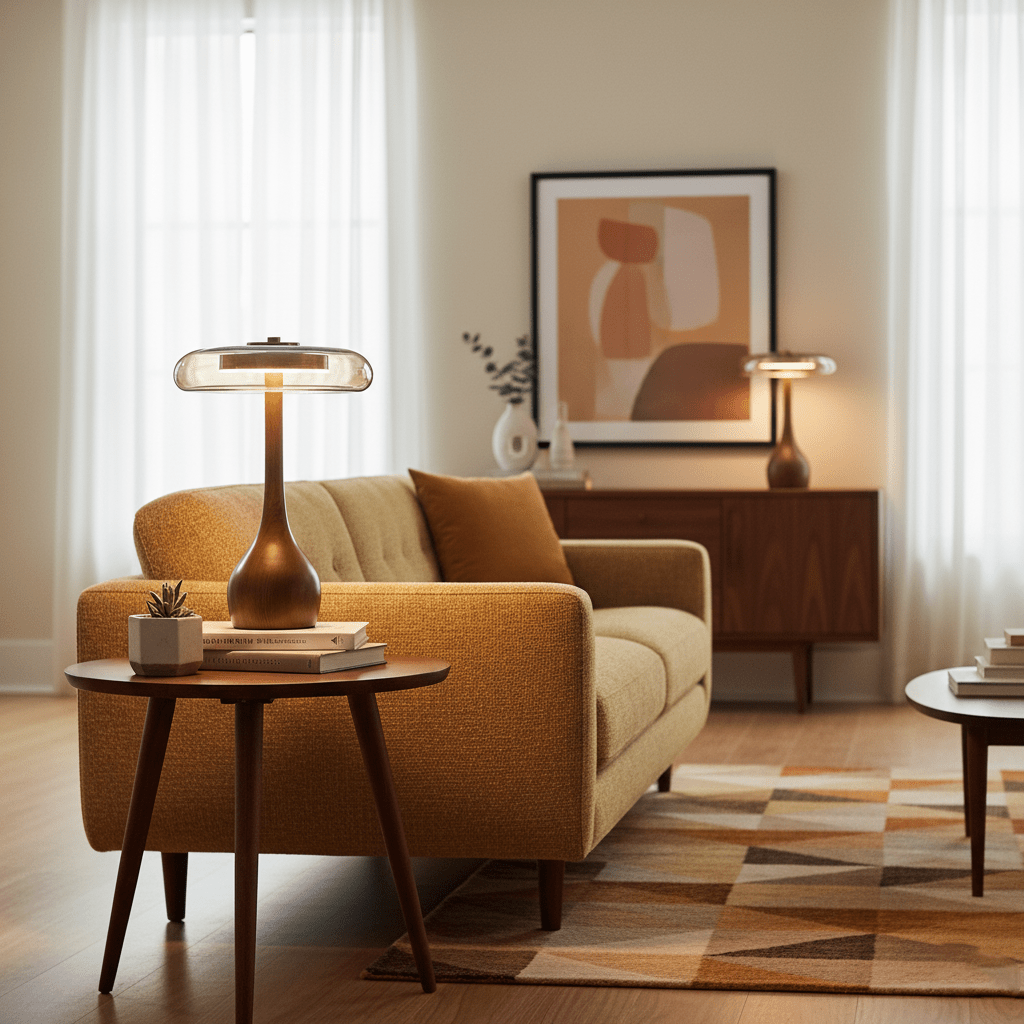 Modern Wood Table Lamp | Ormexis