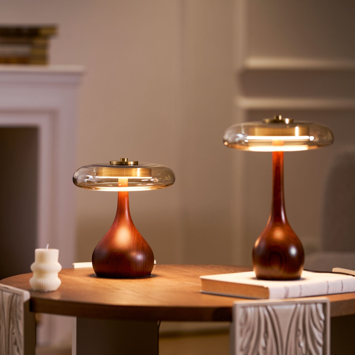 Modern Wood Table Lamp | Ormexis