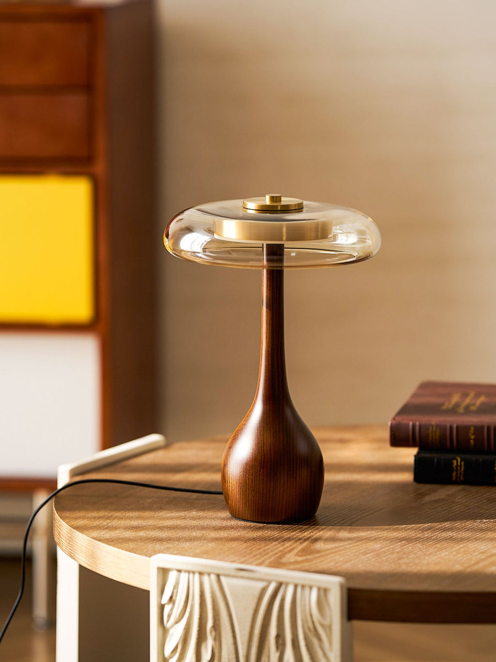 Modern Wood Table Lamp | Ormexis