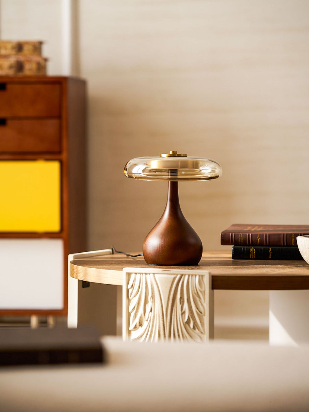 Modern Wood Table Lamp | Ormexis