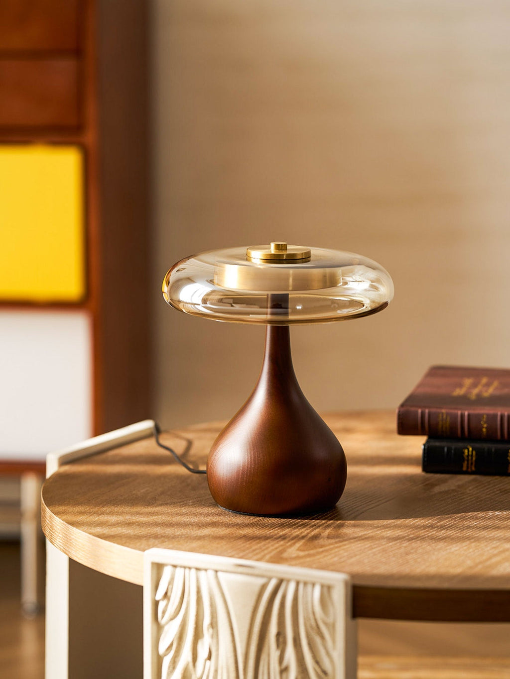 Modern Wood Table Lamp | Ormexis