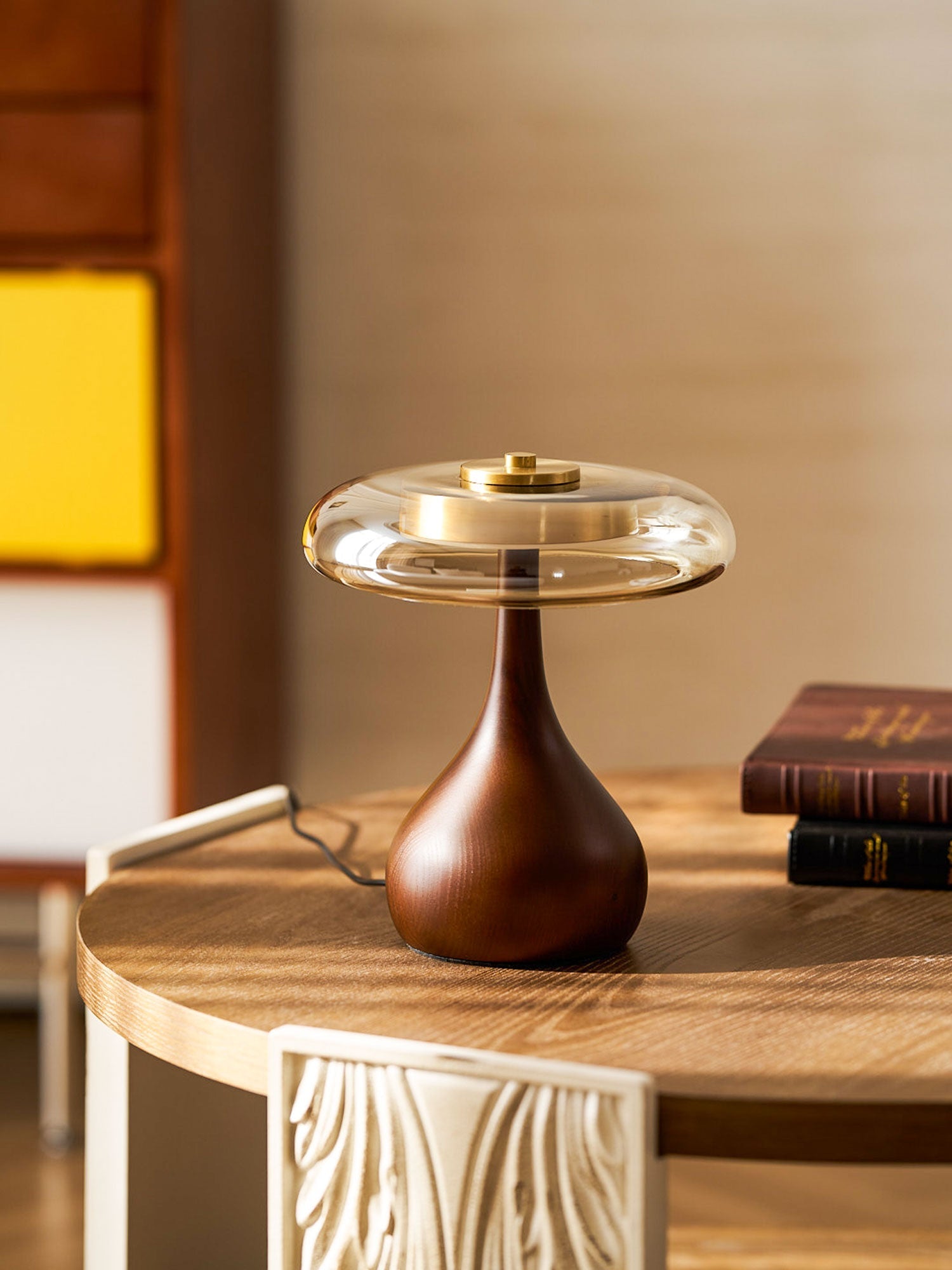 Modern Wood Table Lamp | Ormexis