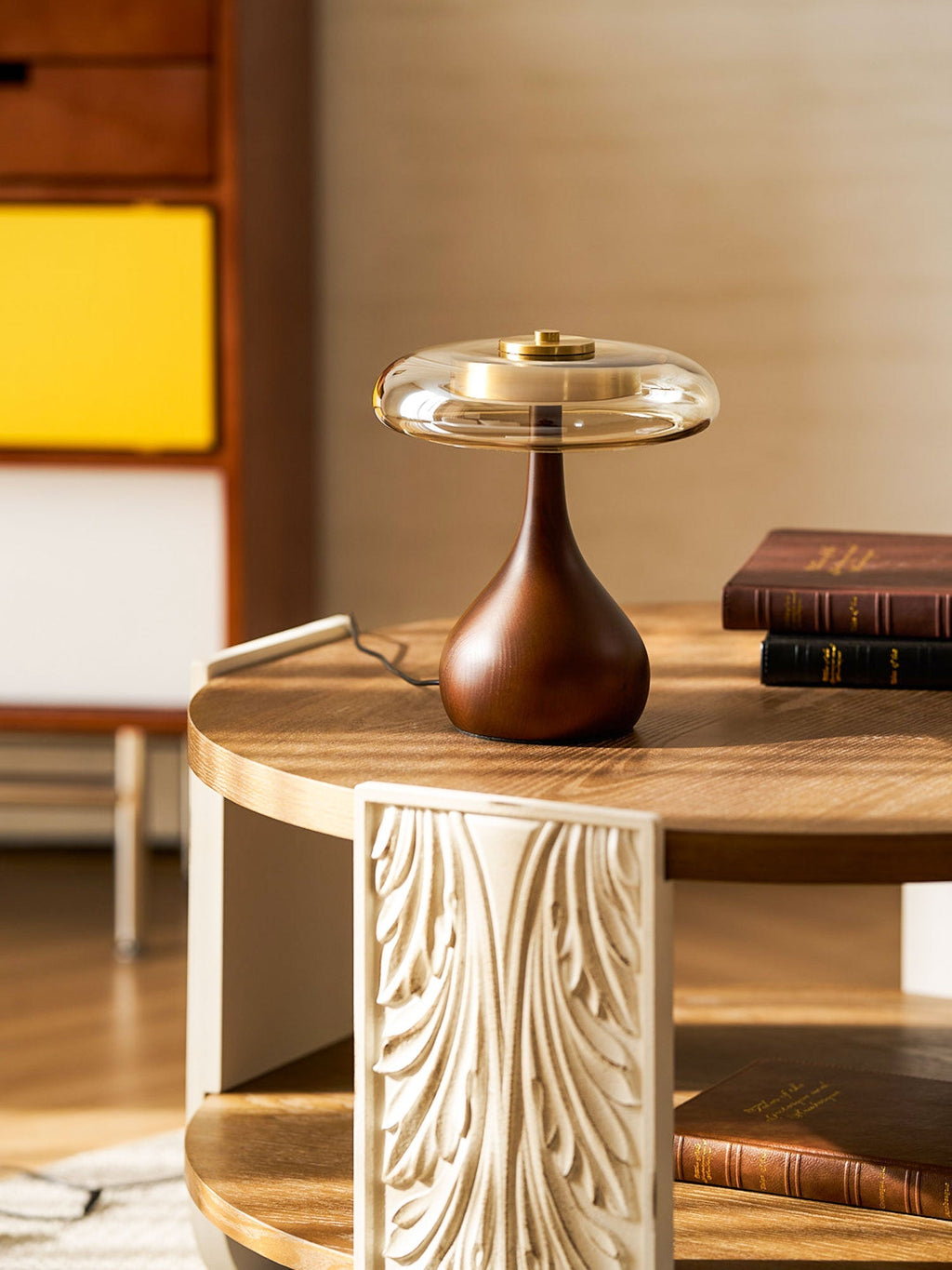 Modern Wood Table Lamp | Ormexis