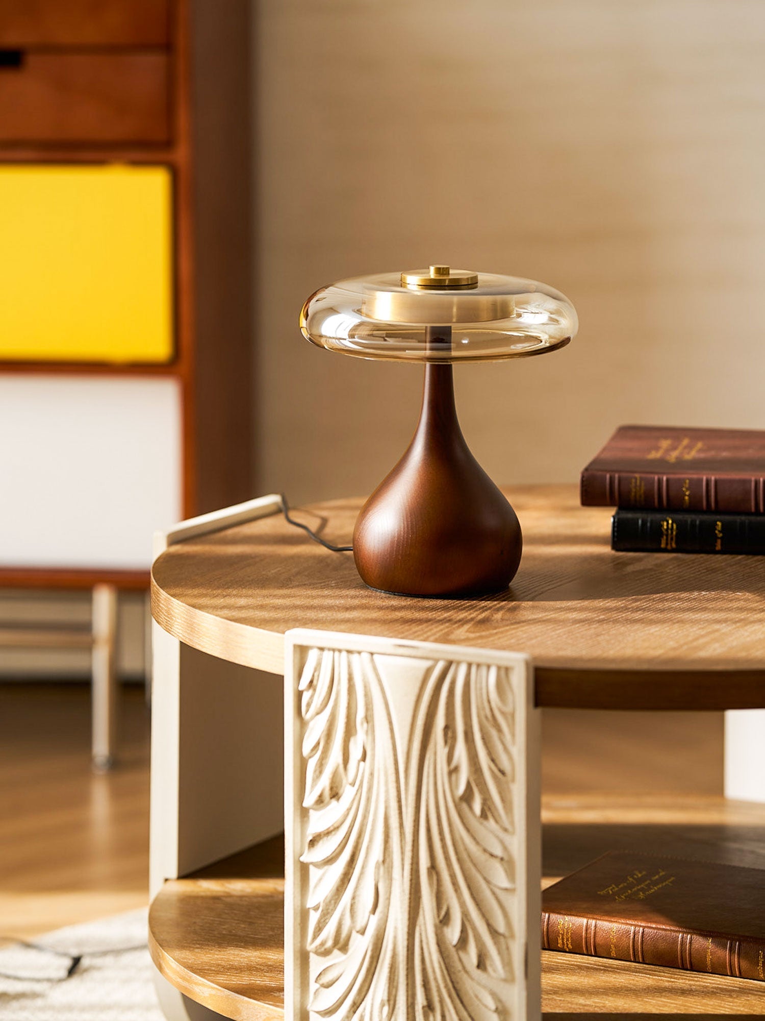 Modern Wood Table Lamp | Ormexis