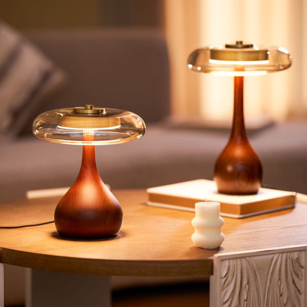 Modern Wood Table Lamp | Ormexis