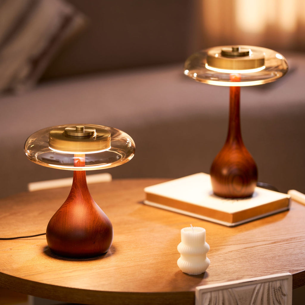 Modern Wood Table Lamp | Ormexis