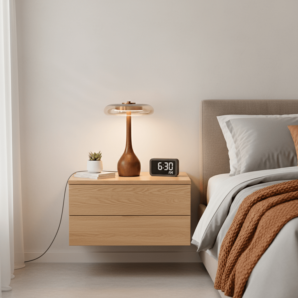 Modern Wood Table Lamp | Ormexis