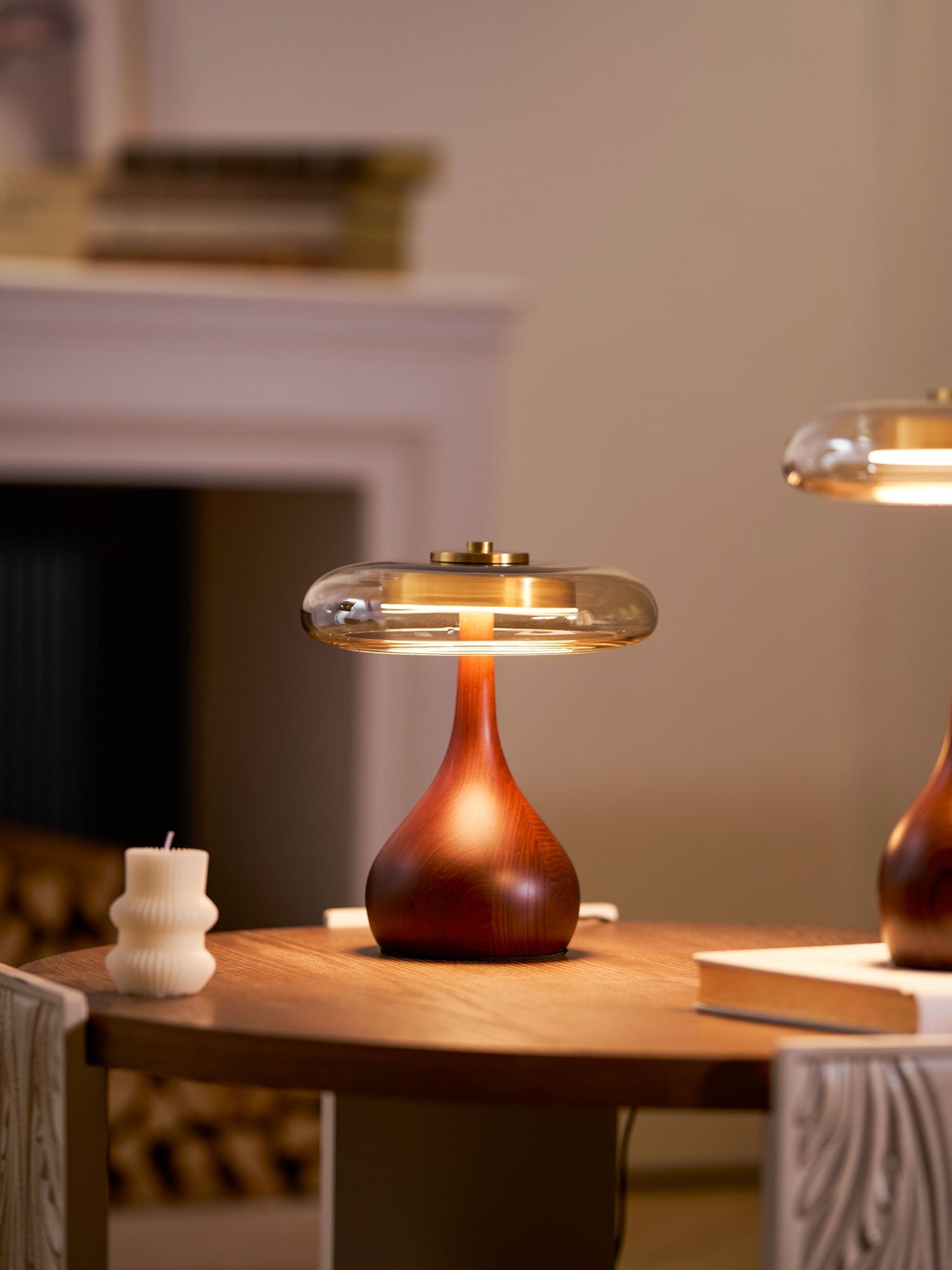 Modern Wood Table Lamp | Ormexis