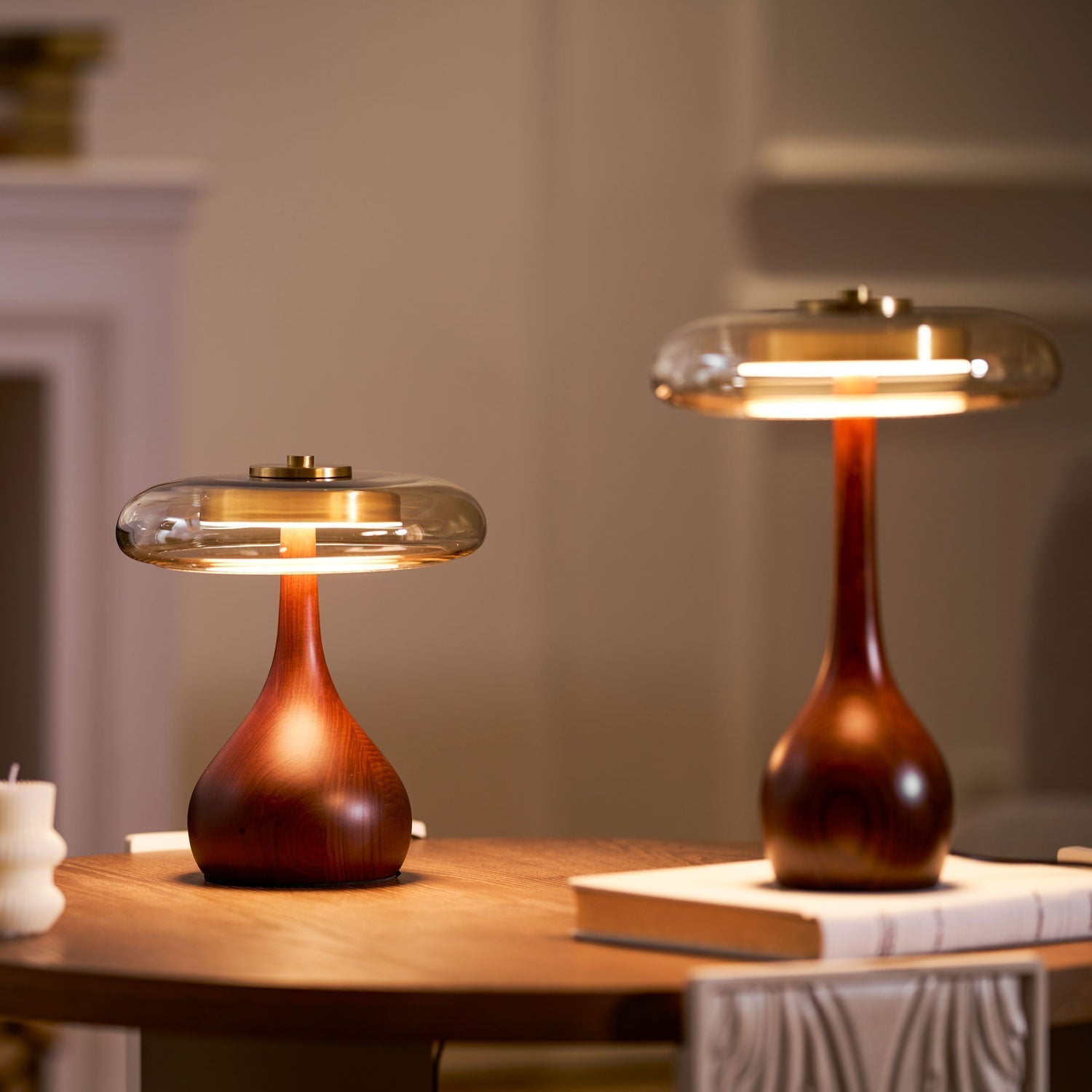 Modern Wood Table Lamp | Ormexis