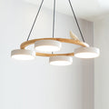 Lustre moderne rond élégant en or SiennaBird pour salle à manger