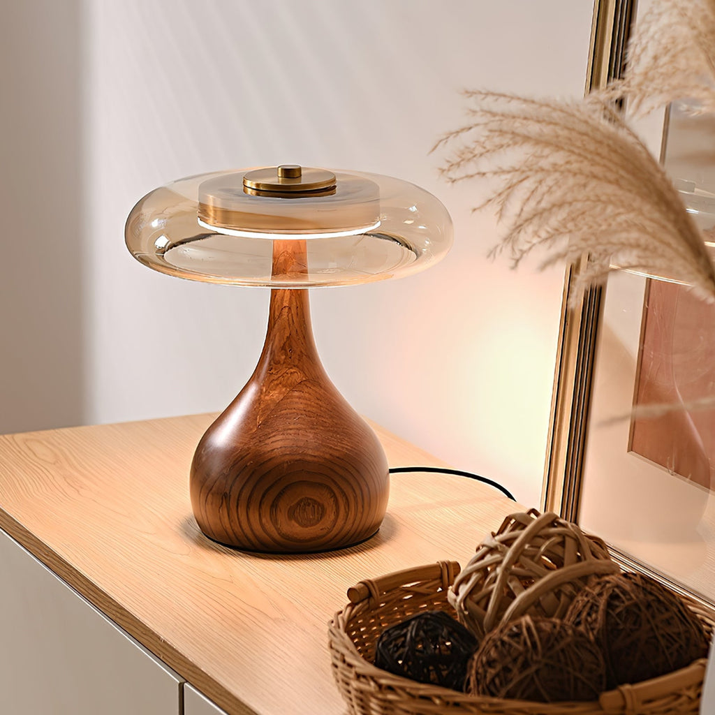 Modern Wood Table Lamp | Ormexis