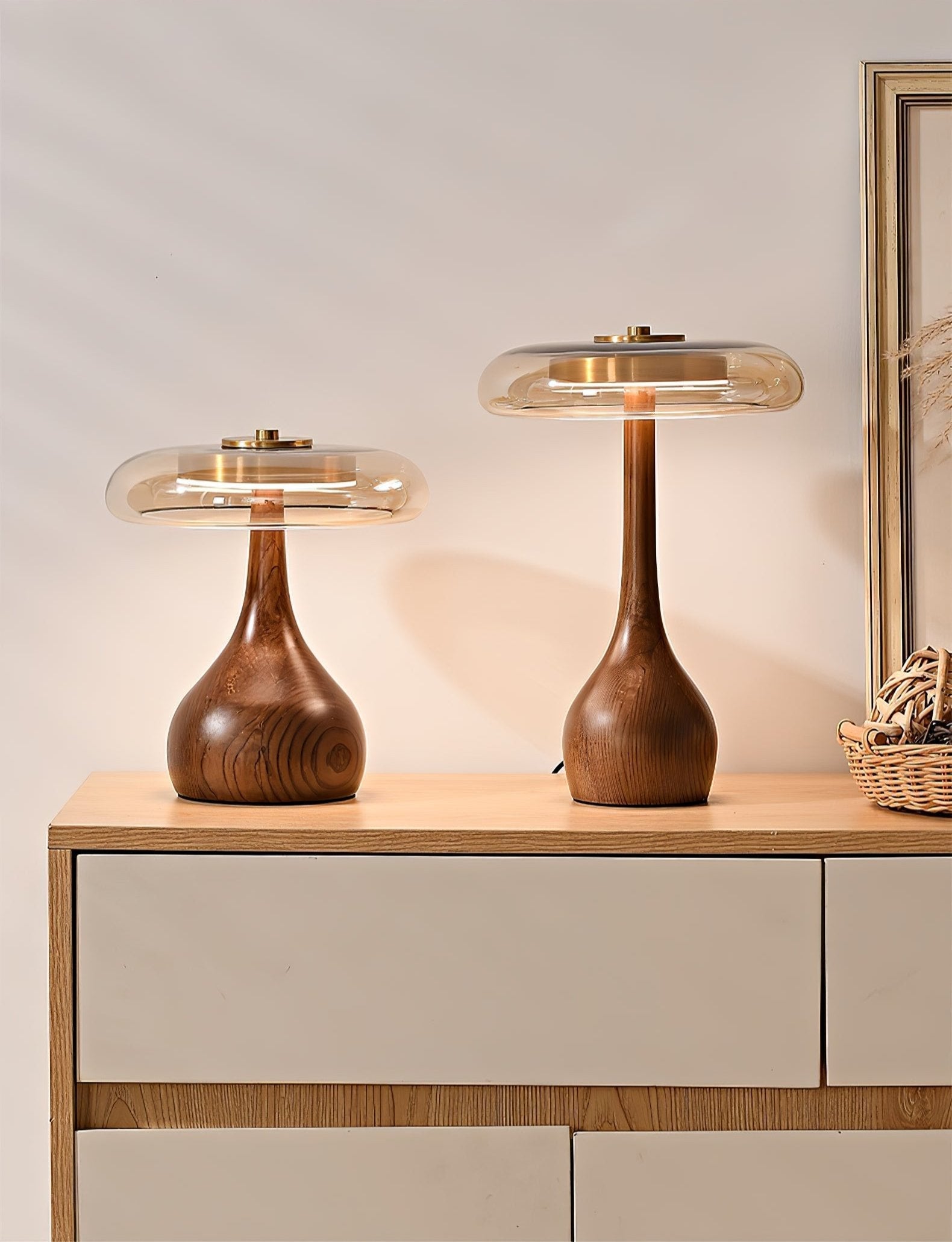 Modern Wood Table Lamp | Ormexis