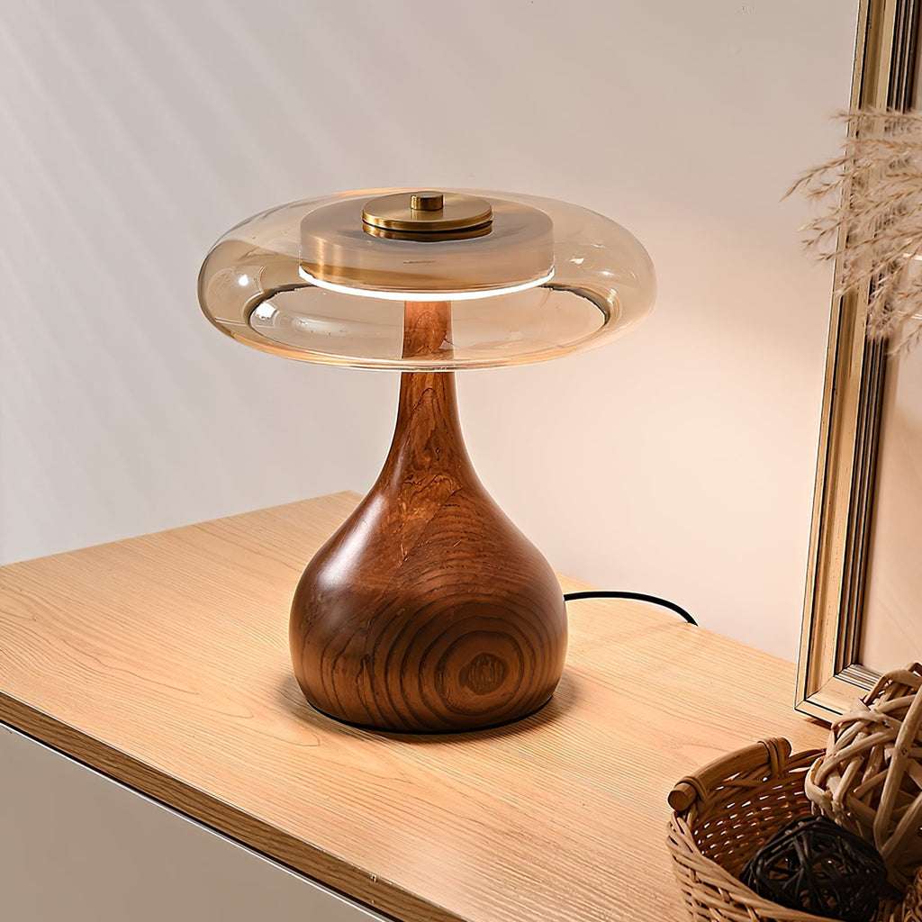 Modern Wood Table Lamp | Ormexis