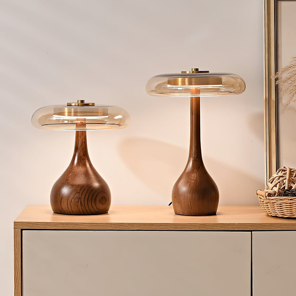 Modern Wood Table Lamp | Ormexis