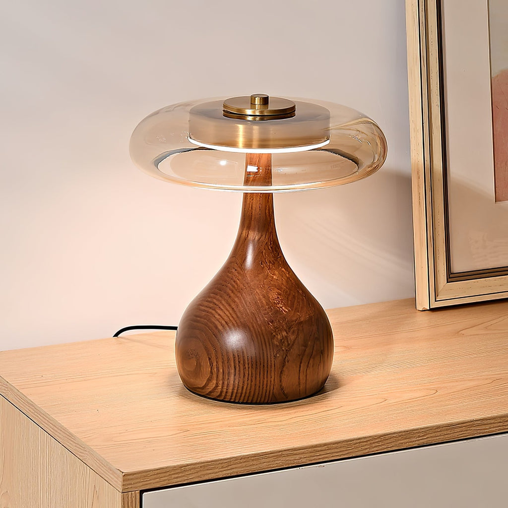Modern Wood Table Lamp | Ormexis