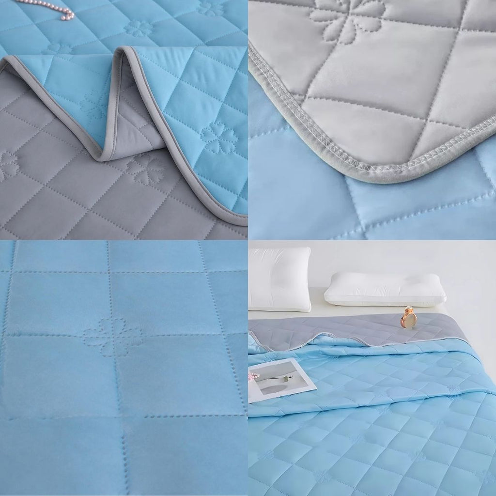 Coperta Rinfrescante Istantanea SilkCool per Pelle Sensibile, Ipoallergenica e Confortevole