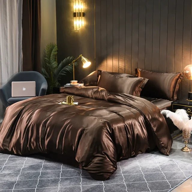 Silkcomfort Luxuriöser Seidenbettbezug mit Temperaturregulierung für Komfort zu jeder Jahreszeit