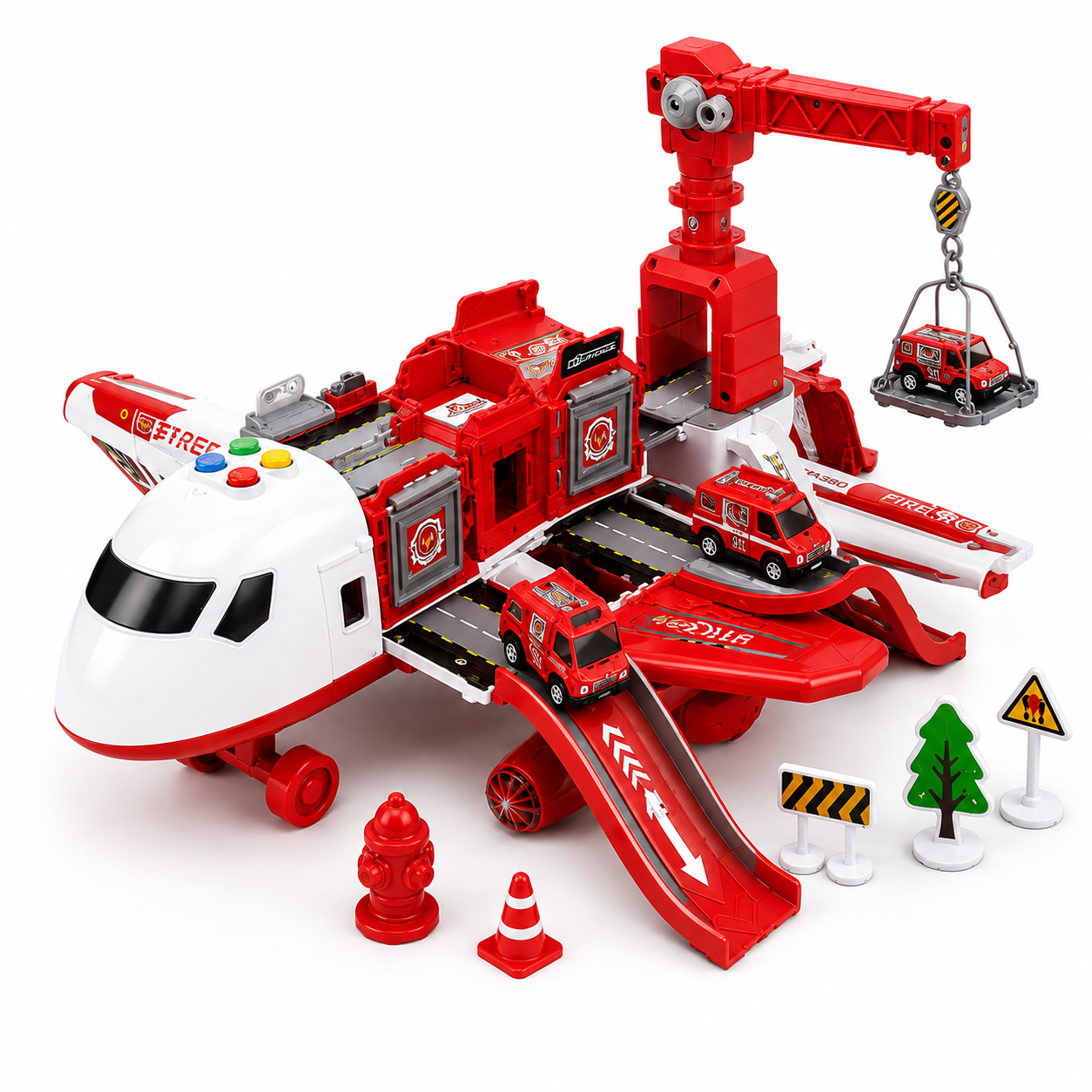 SkyMission Kreatives Flugspielset mit mehreren Fahrzeugen