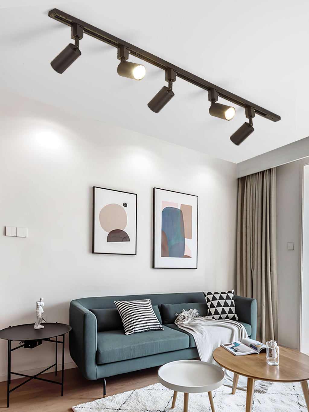 Sleek Cylinder Track Light | Ormexis