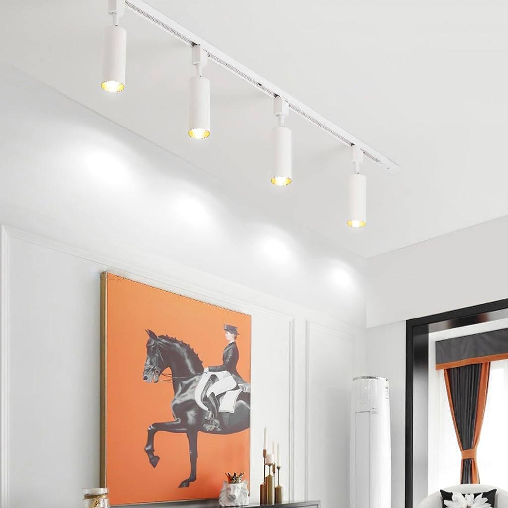 Sleek Cylinder Track Light | Ormexis
