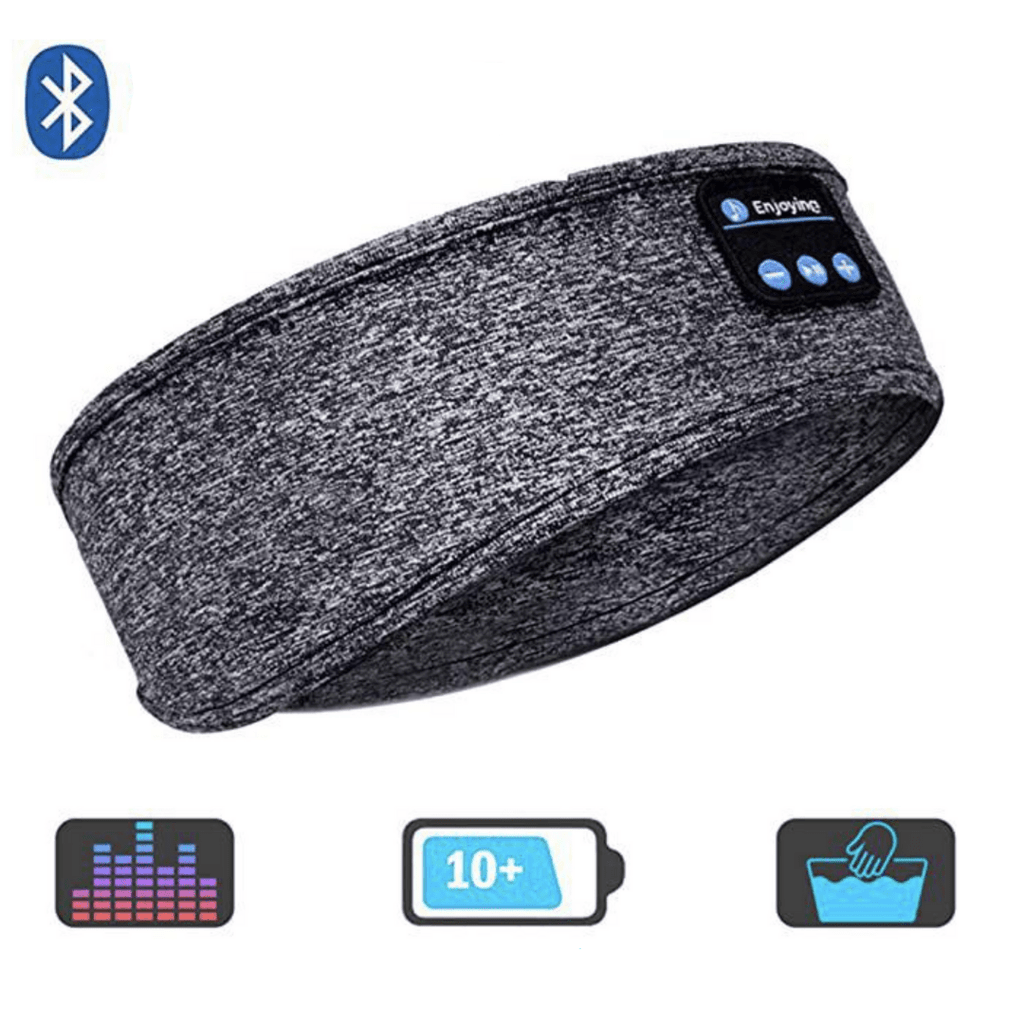Sleep Harmony Breathable Eye Mask With Bluetooth Headphones For Restful Sleep