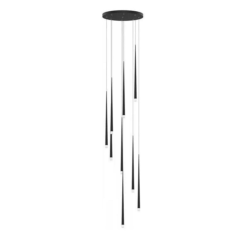 Slender Drop Rod Chandelier | Ormexis