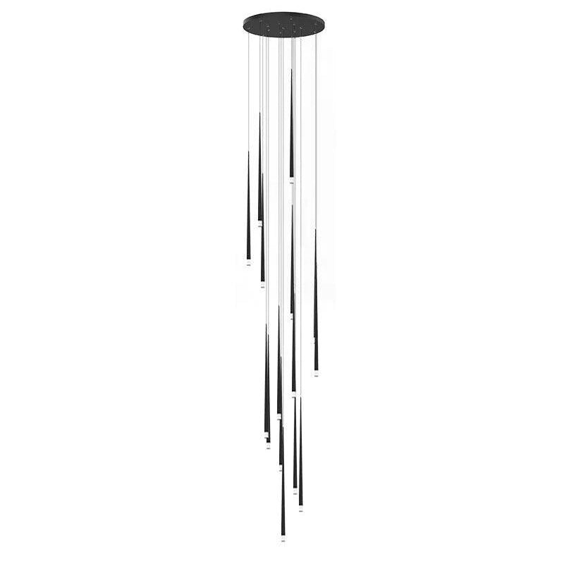 Slender Drop Rod Chandelier | Ormexis