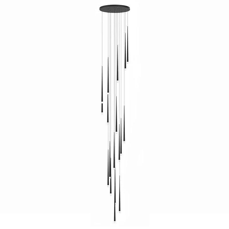 Slender Drop Rod Chandelier | Ormexis